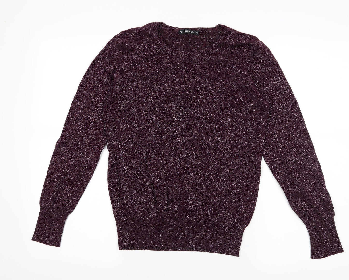 dunnes Womens Purple   Pullover Jumper Size M