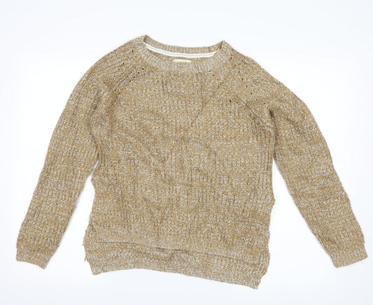 Papaya Womens Brown   Pullover Jumper Size S