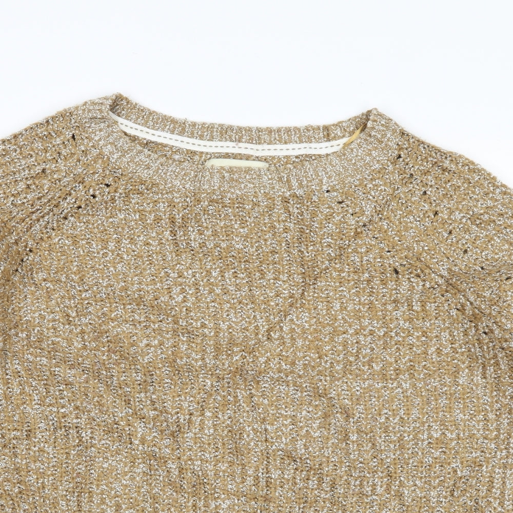 Papaya Womens Brown   Pullover Jumper Size S