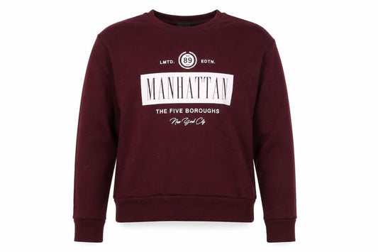 Primark Womens Purple   Pullover Sweatshirt Size L  - Manhattan