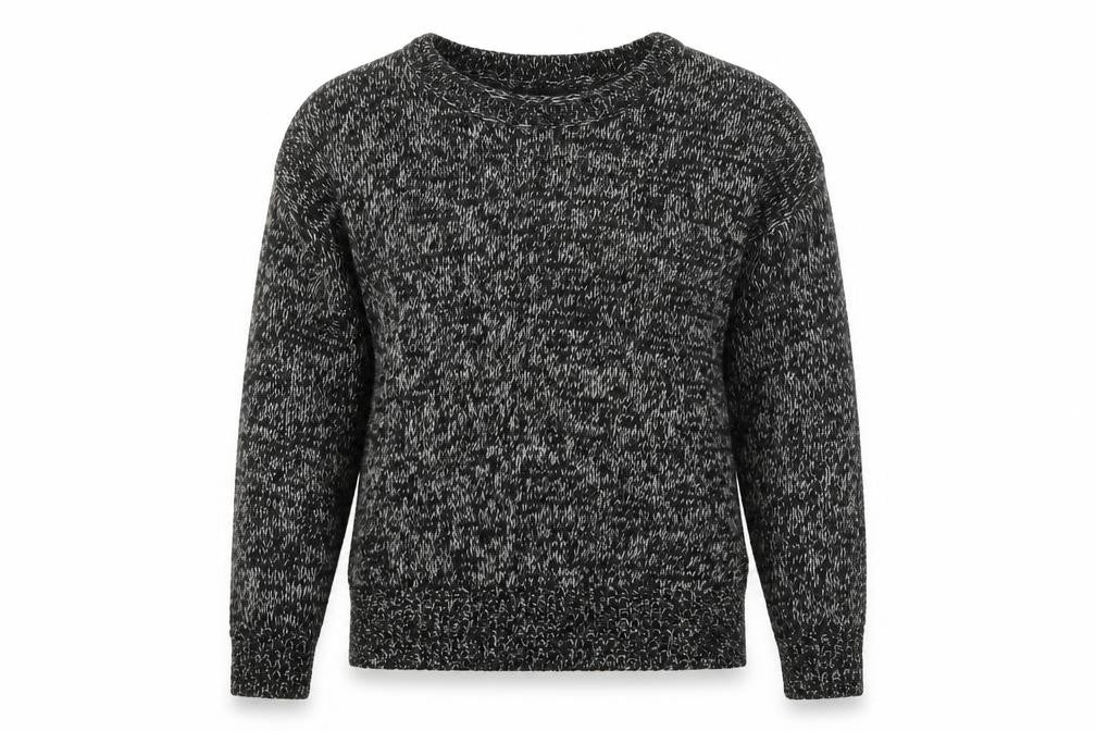 New Look Womens Black  Knit Pullover Jumper Size M