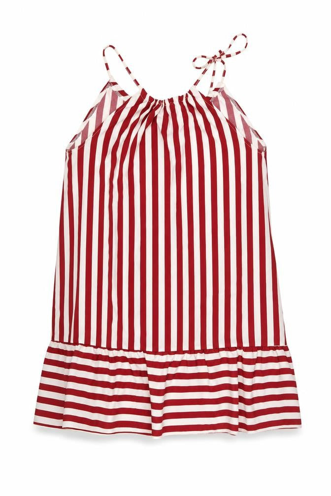 Preworn Womens Red Striped  Trapeze & Swing  Size S