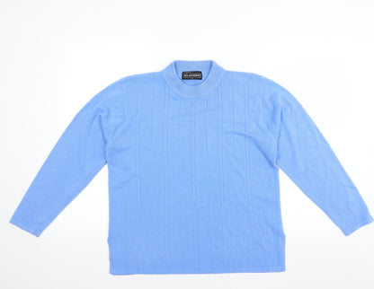 Additional front view of Klassique women’s blue jumper, size M