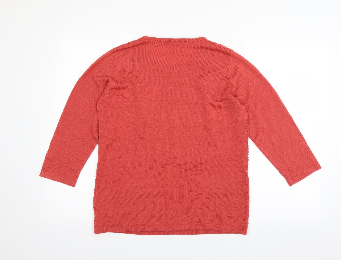 ISLE Womens Pink   Pullover Jumper Size M