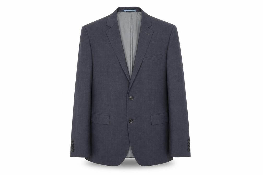Cedarwood State Mens Blue Jacket Suit Jacket Size 38
