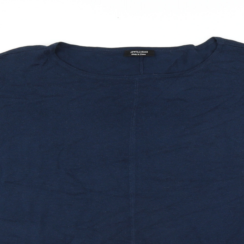 JD Williams Womens Blue   Pullover Jumper Size S