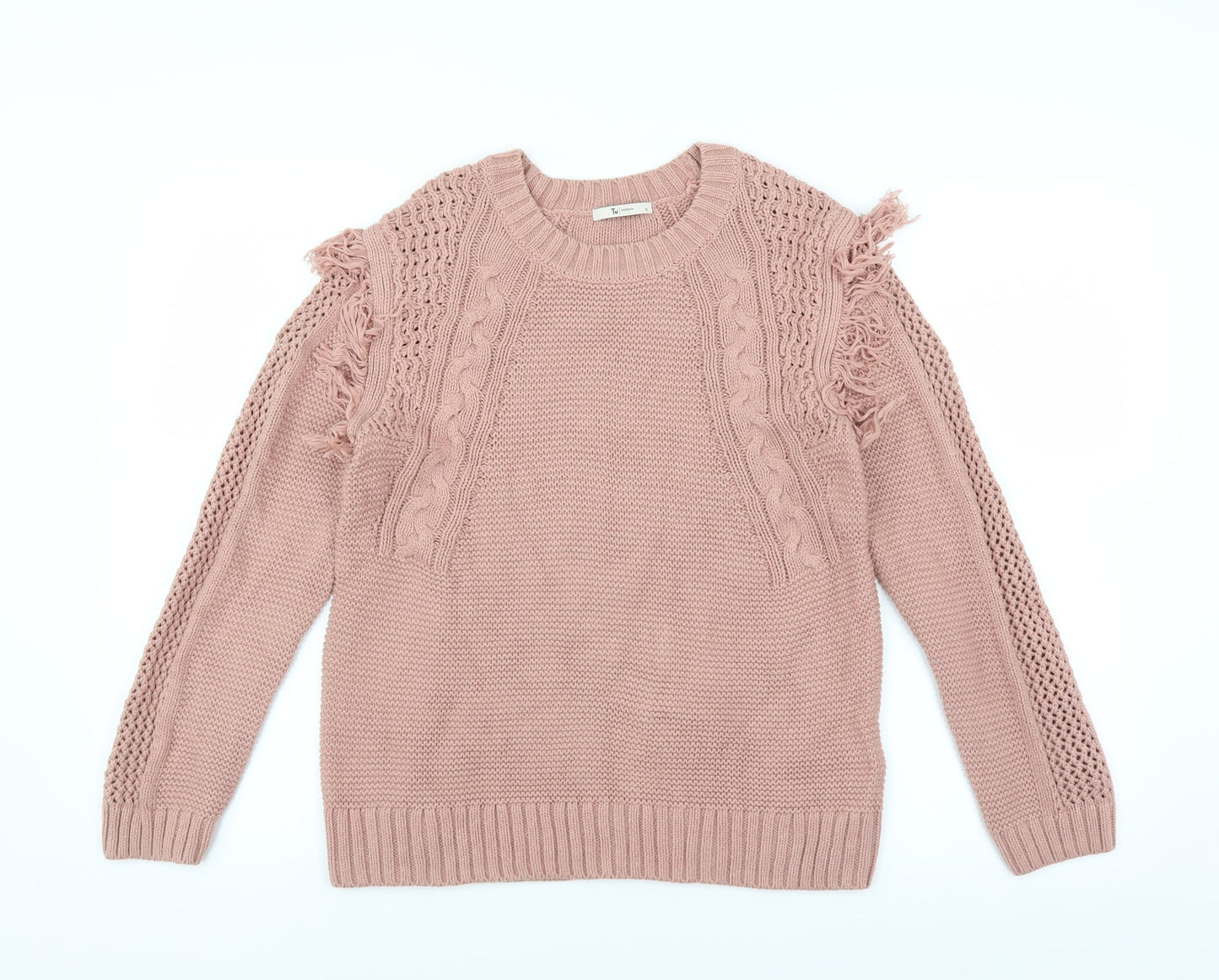 Sainsburys Womens Pink   Pullover Jumper Size 12