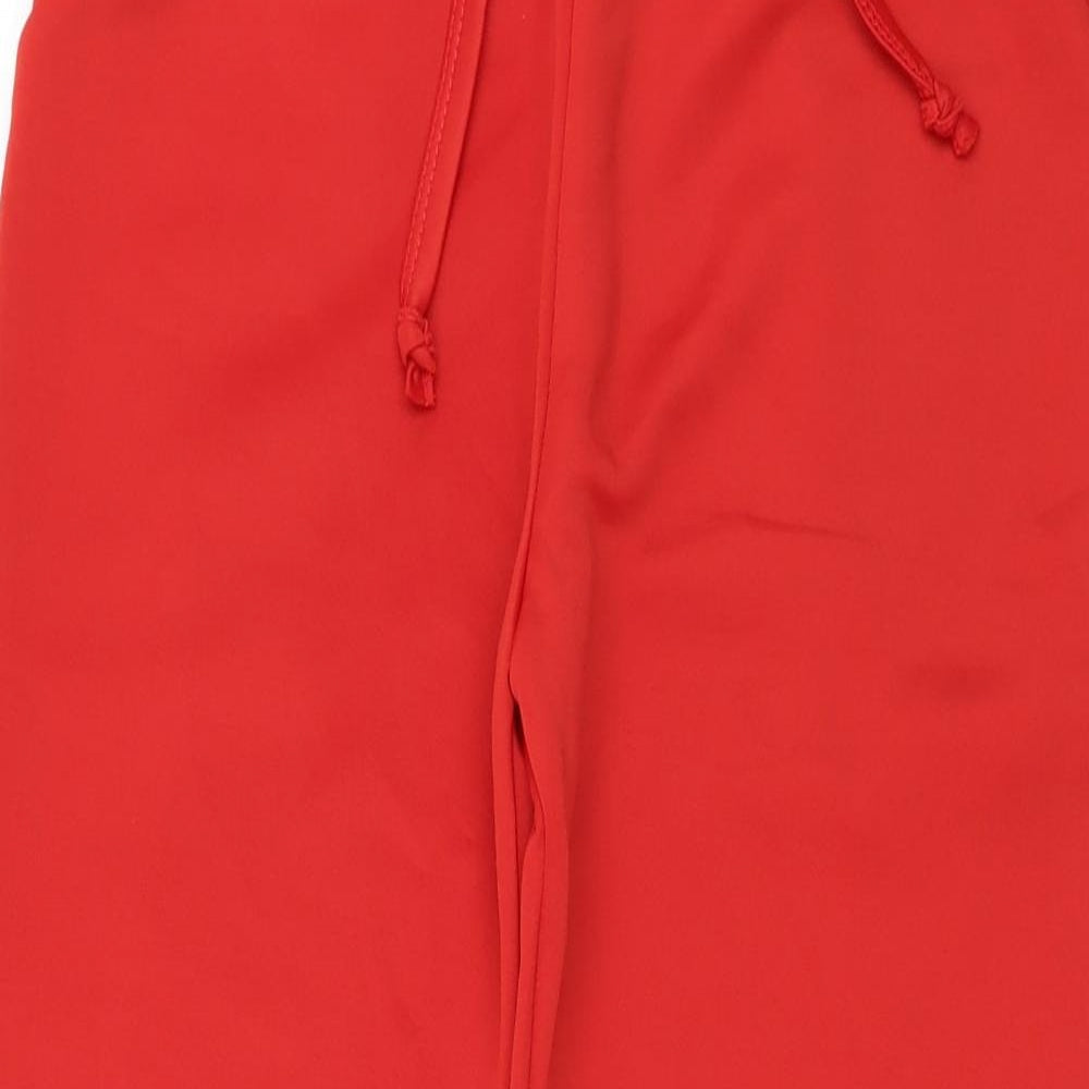 I SAW IT FIRST Womens Red   Cropped Trousers Size L L23 in