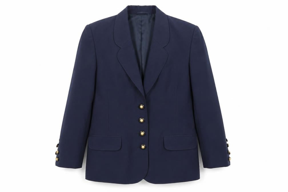 slimma Womens Blue   Jacket Suit Jacket Size 14