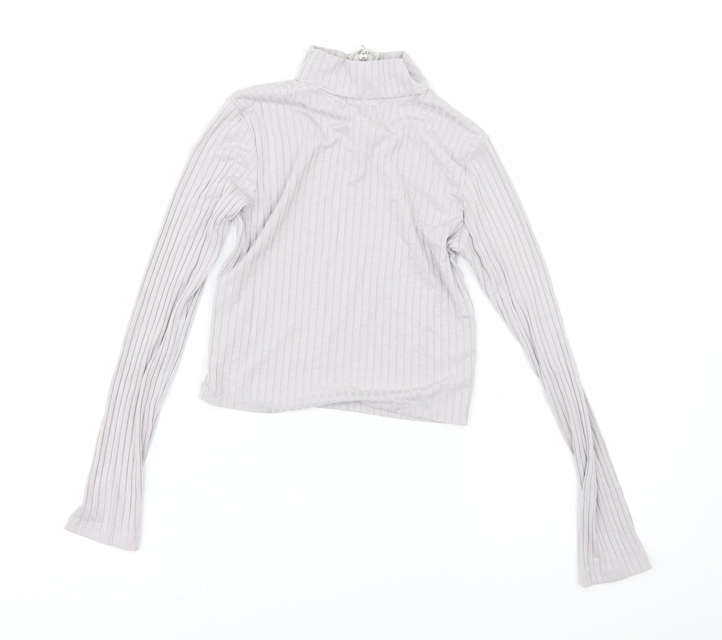 Select Girls Grey   Basic T-Shirt Size 11-12 Years