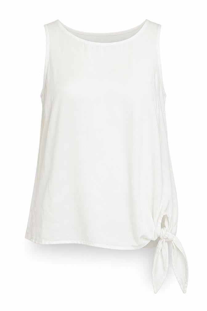 Peacocks Womens White   Basic Blouse Size 14
