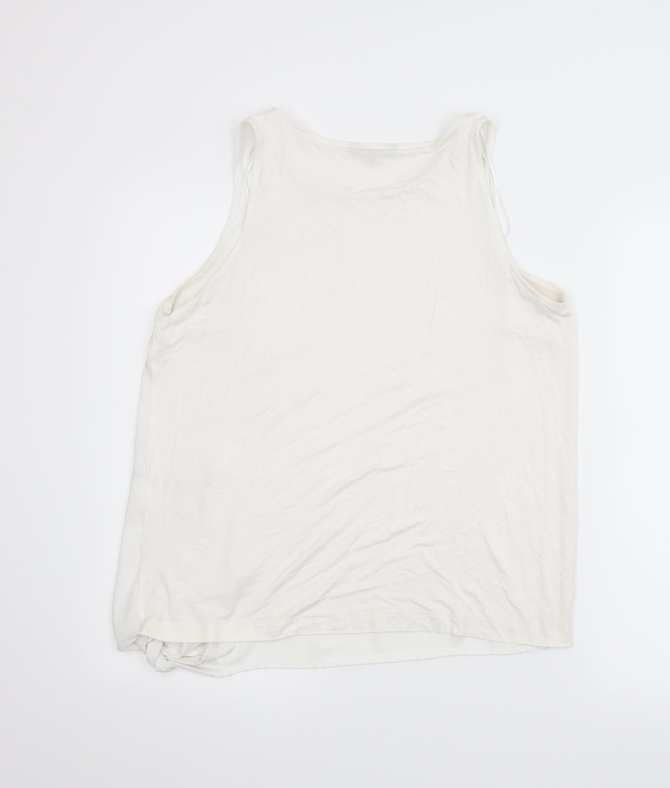 Peacocks Womens White   Basic Blouse Size 14