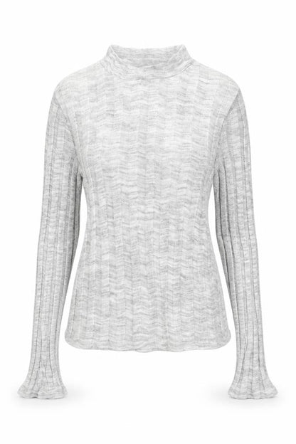 Front view of Mango women’s ivory jumper, size S