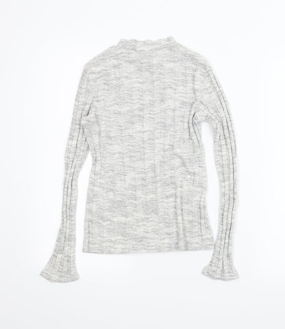 Back view of Mango women’s ivory jumper, size S