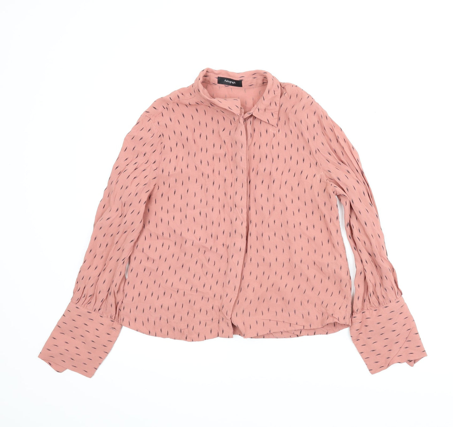 Atmosphere Womens Pink   Basic Blouse Size 8