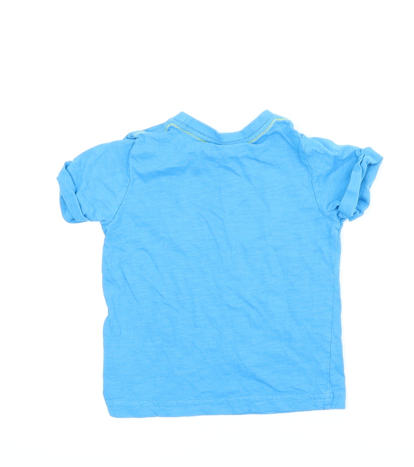Super Hero Boys Blue   Basic T-Shirt Size 18-24 Months