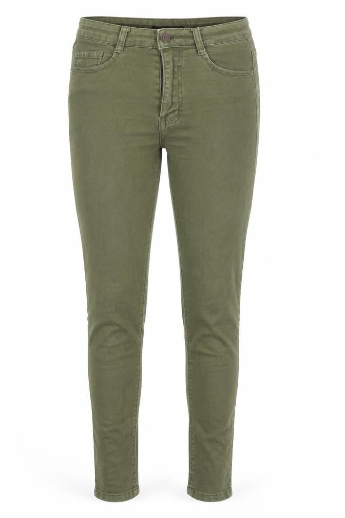 MOMOKROM Womens Green   Skinny Jeans Size 6 L24 in