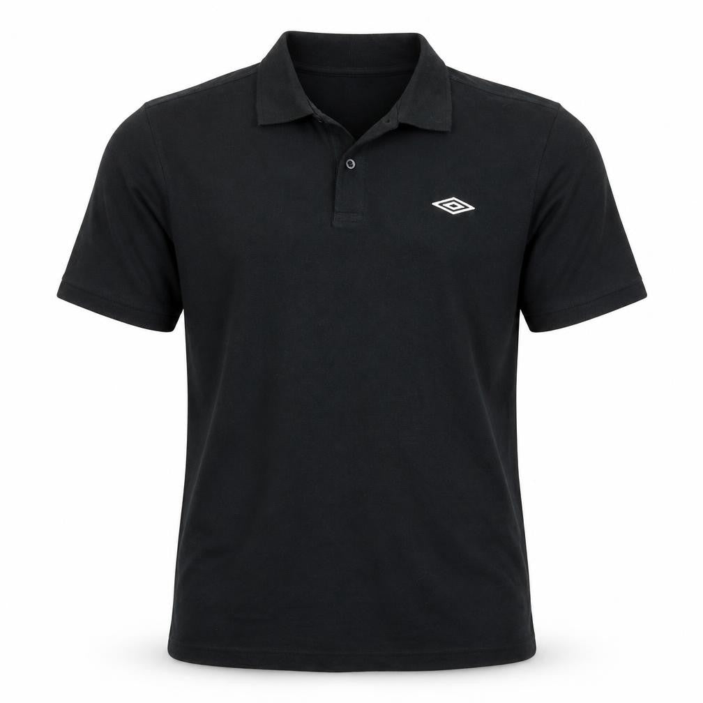 Umbro Mens Black    Polo Size M