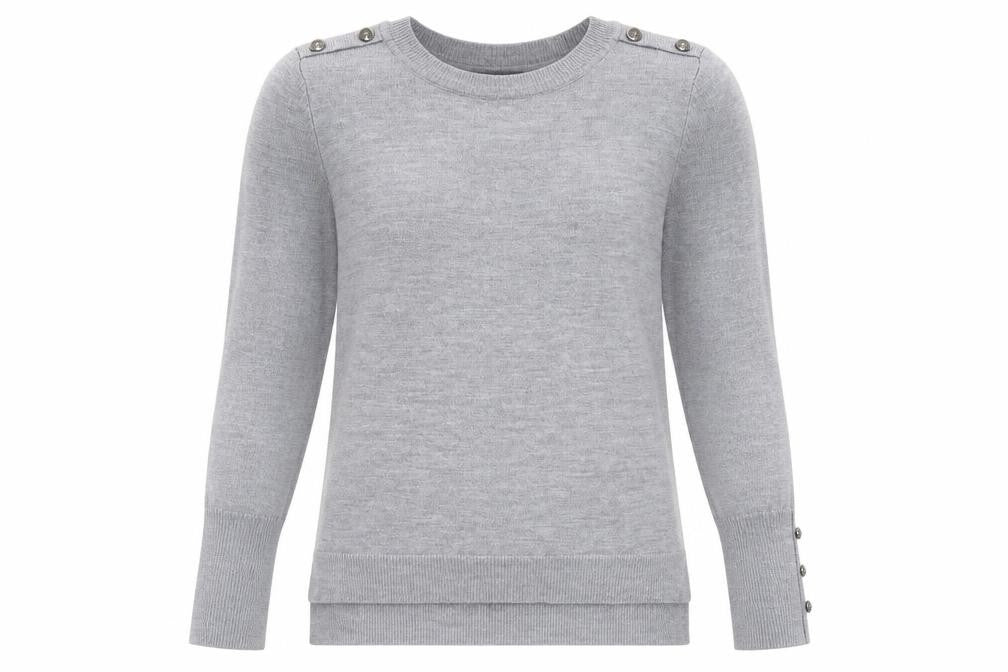Primark Womens Grey   Pullover Jumper Size 10