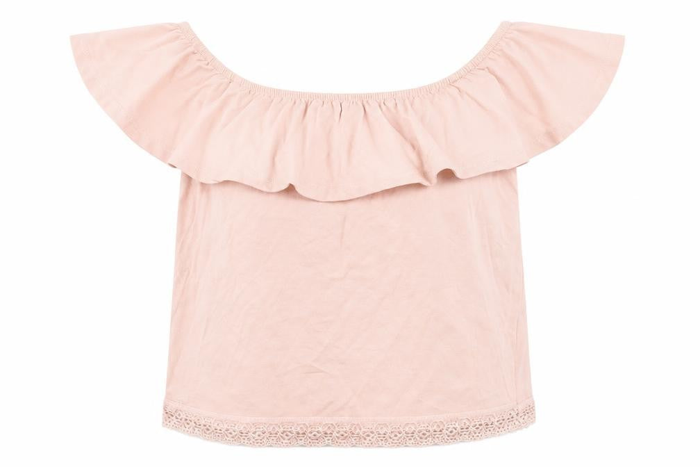 miss rebellion Womens Pink   Basic T-Shirt Size L