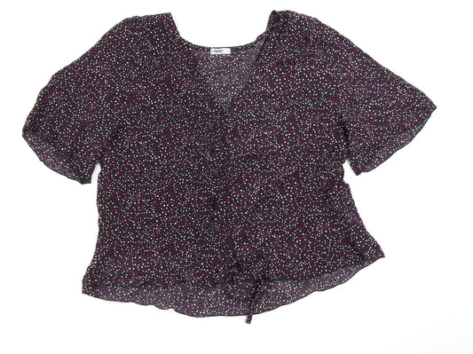 Noon Womens Black   Basic T-Shirt Size M