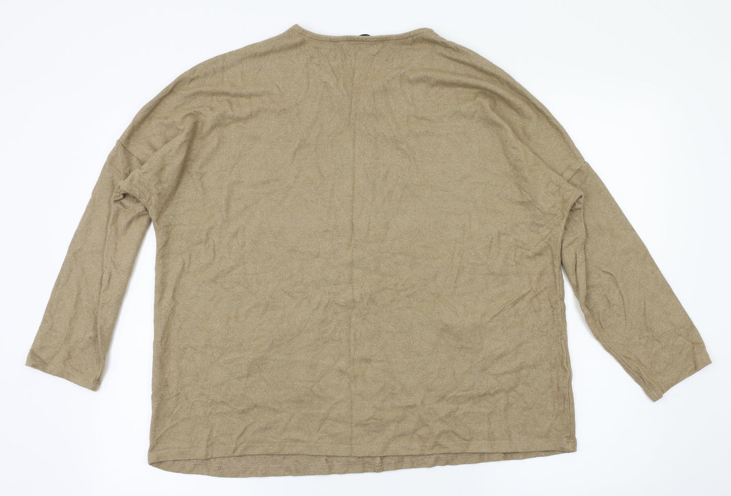 George Womens Beige   Pullover Jumper Size L