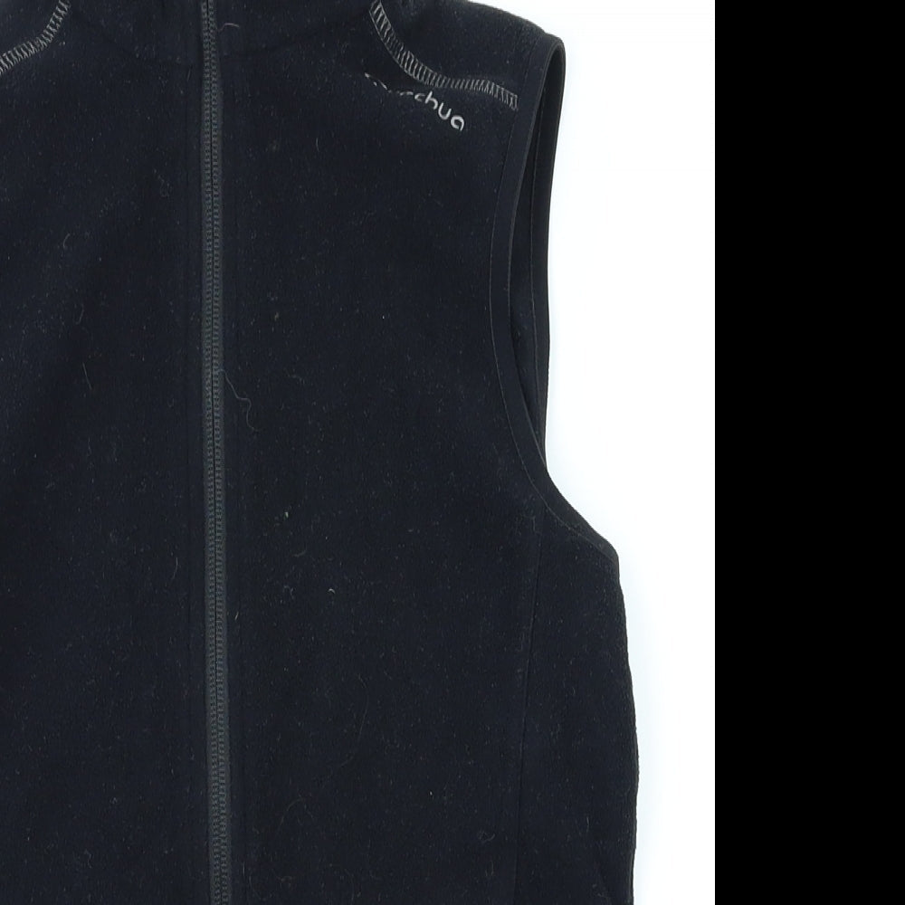 Quechua Womens Black   Jacket  Size 8