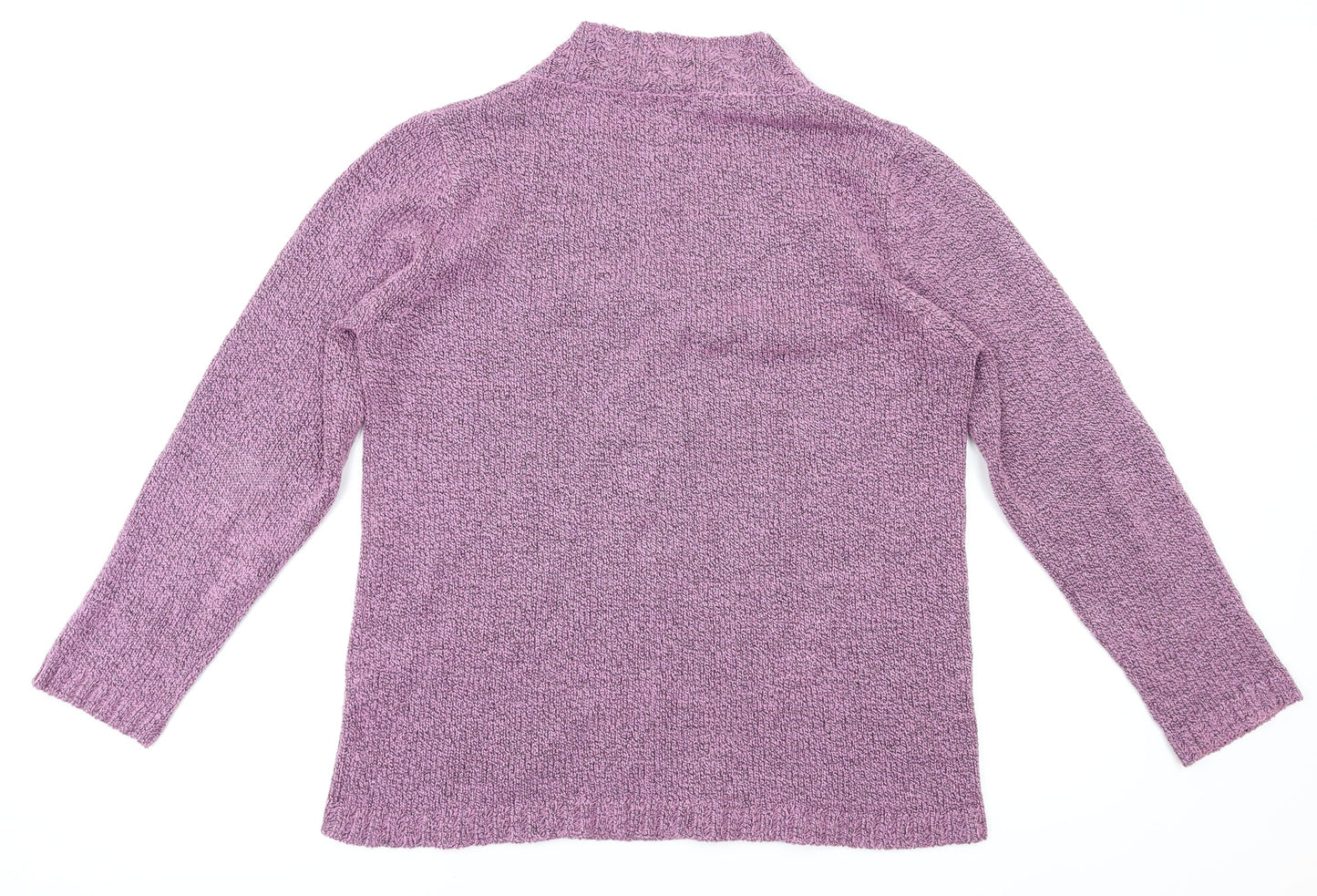 Pure & Natural Womens Purple   Pullover Jumper Size M