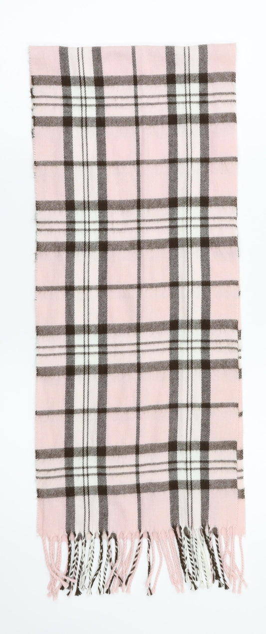 preworn  Womens Pink Check   Scarf