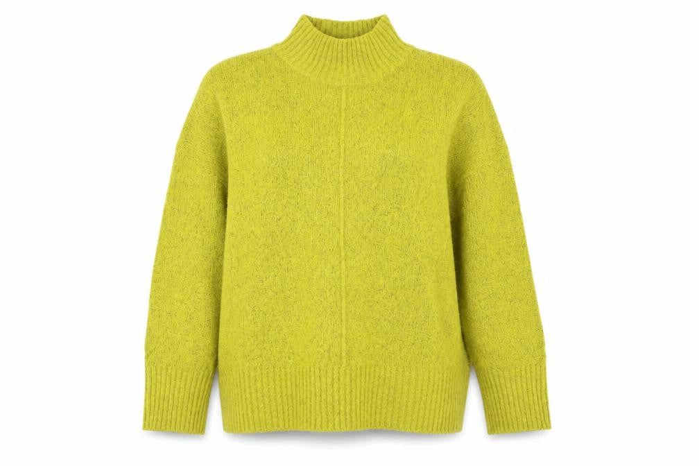F&F Womens Yellow   Pullover Jumper Size 16