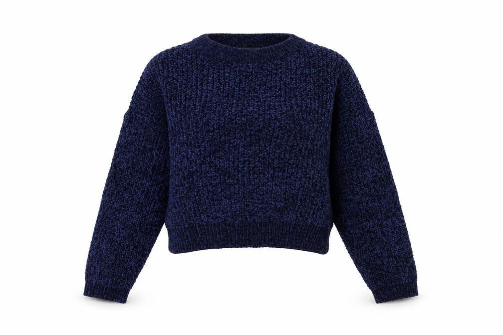 QED London Womens Blue  Knit Pullover Jumper Size S