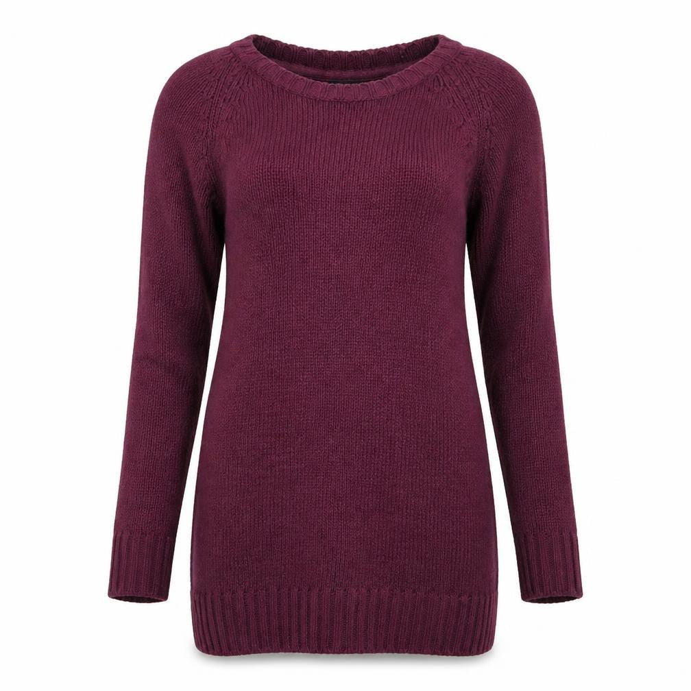 H&M Womens Purple  Knit Pullover Jumper Size XS