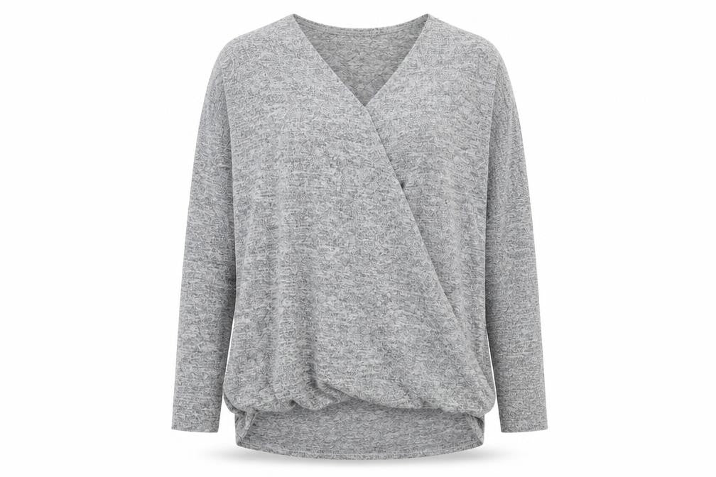 B.YOU Womens Grey   Pullover Jumper Size 12