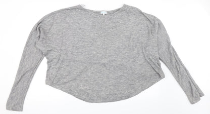 Front view of Blue Vanilla women’s grey jumper, size L