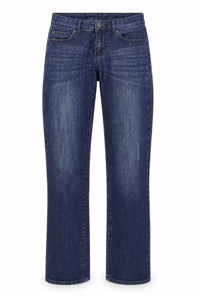 Gap Womens Blue  Denim Straight Jeans Size 6 L32 in