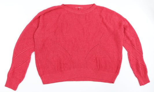 NEXT Womens Pink   Pullover Jumper Size M