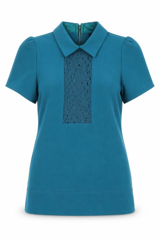 ASOS Womens Blue   Basic Blouse Size 4