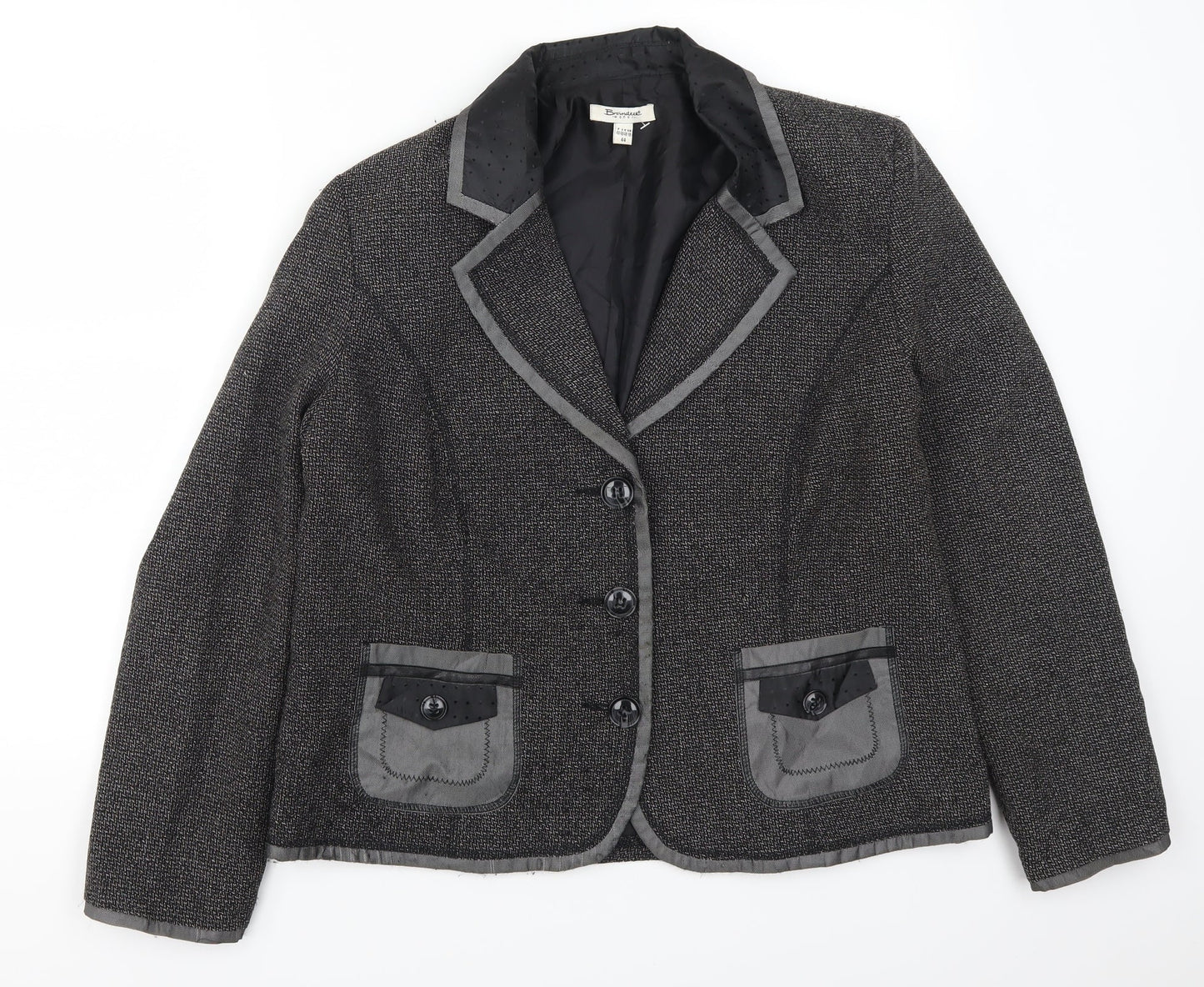 Brandter Womens Grey   Jacket  Size 18