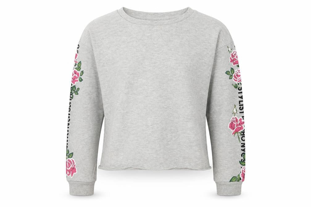 M&Co Girls Green   Pullover Sweatshirt Size 13 Years