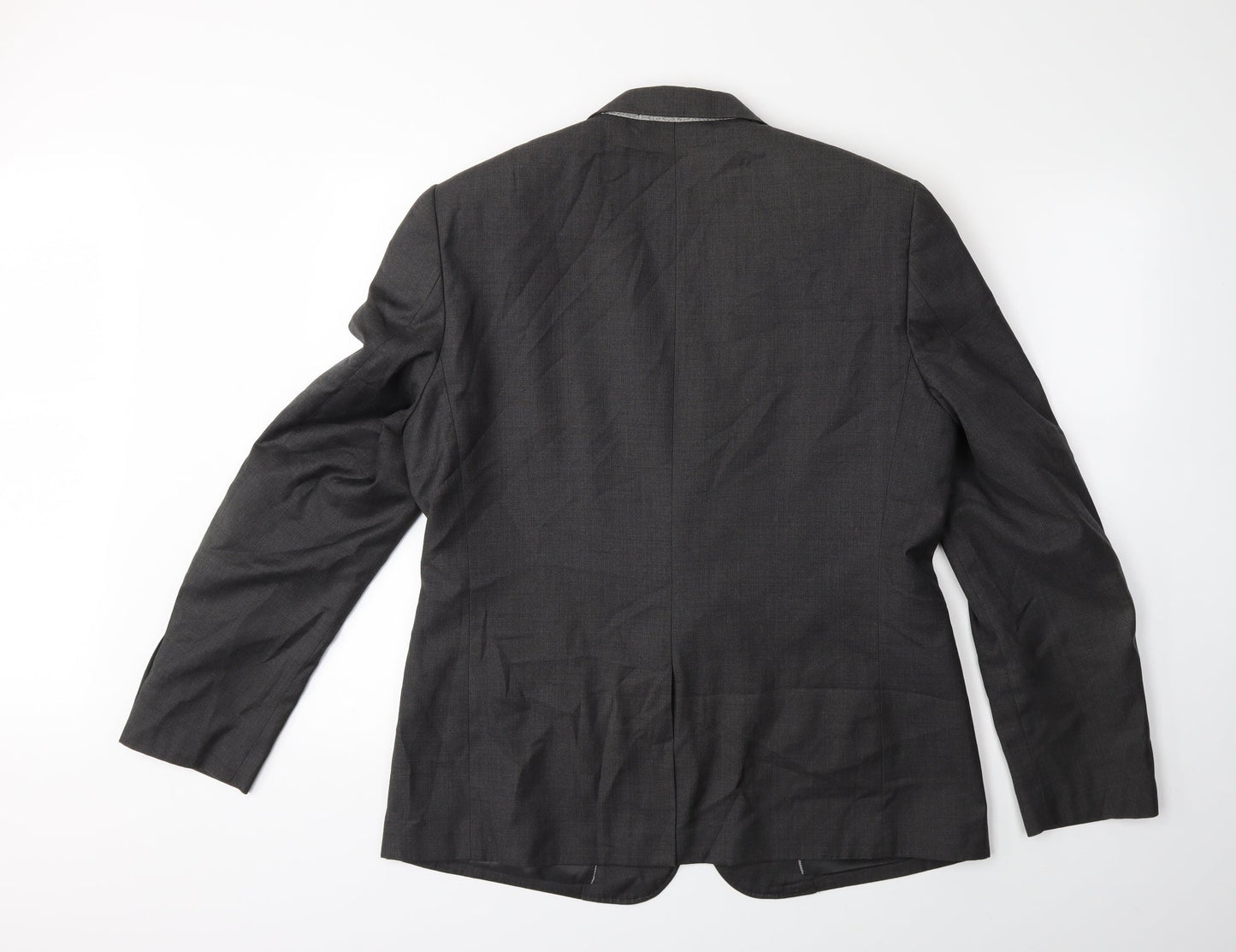 Preworn Mens Grey   Jacket Suit Jacket Size 38