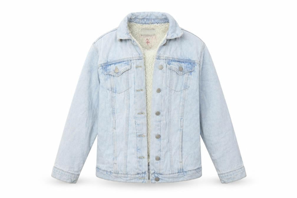 New Look Womens Blue  Denim Jacket  Size 8
