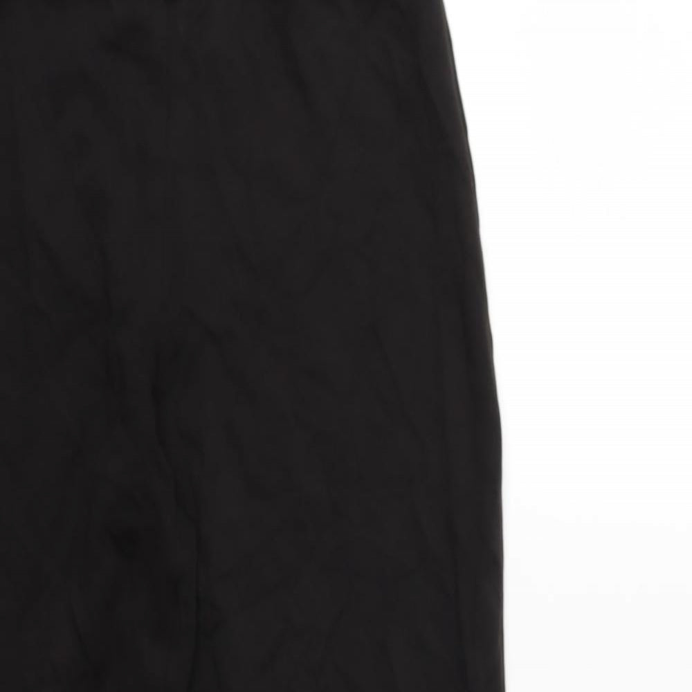 Marks and Spencer Womens Black   Trousers  Size 10 L26 in