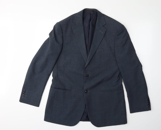 Marks and Spencer Mens Blue   Jacket Suit Jacket Size 38