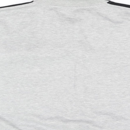 Brand and care label for PREMIER MAN women’s grey jumper, size XL