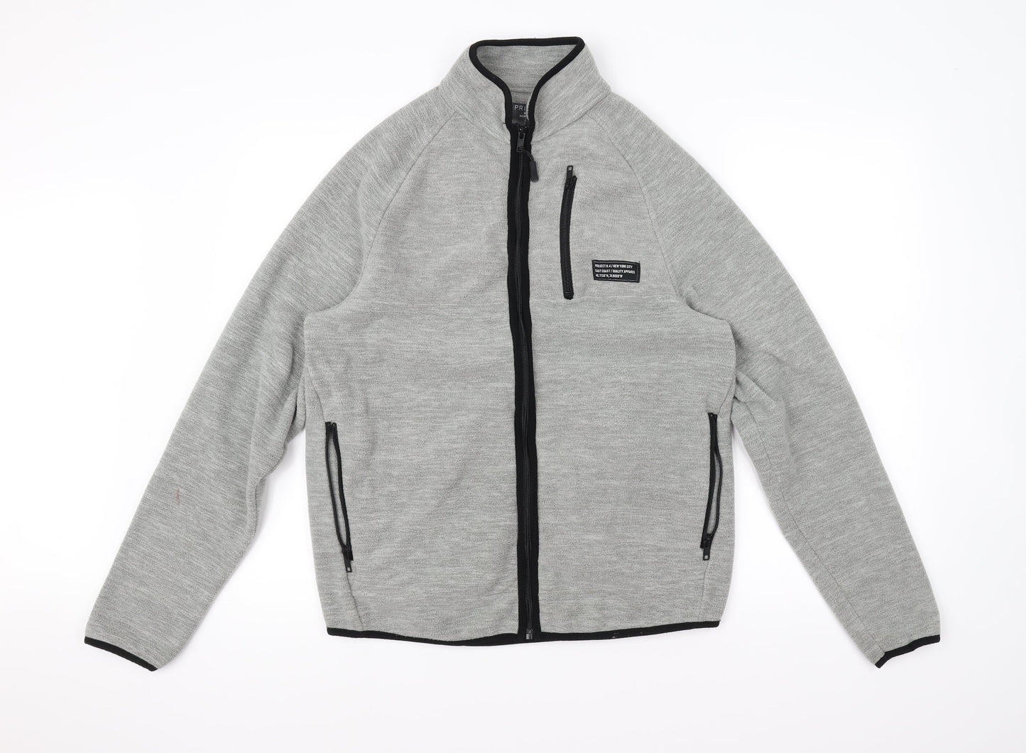 Primark Womens Grey   Full Zip Jumper Size M