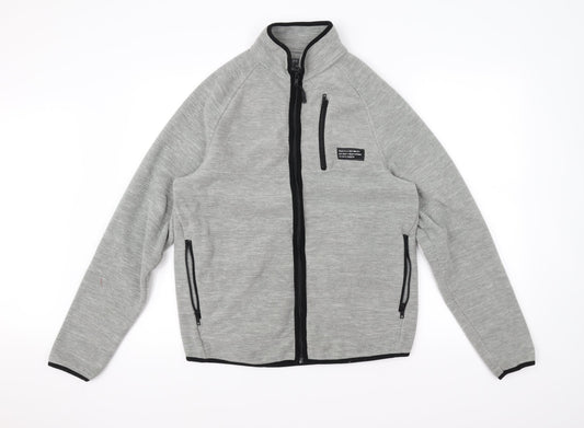 Primark Womens Grey   Full Zip Jumper Size M