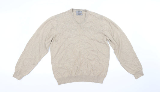 M&S Collection Womens Beige   Pullover Jumper Size M