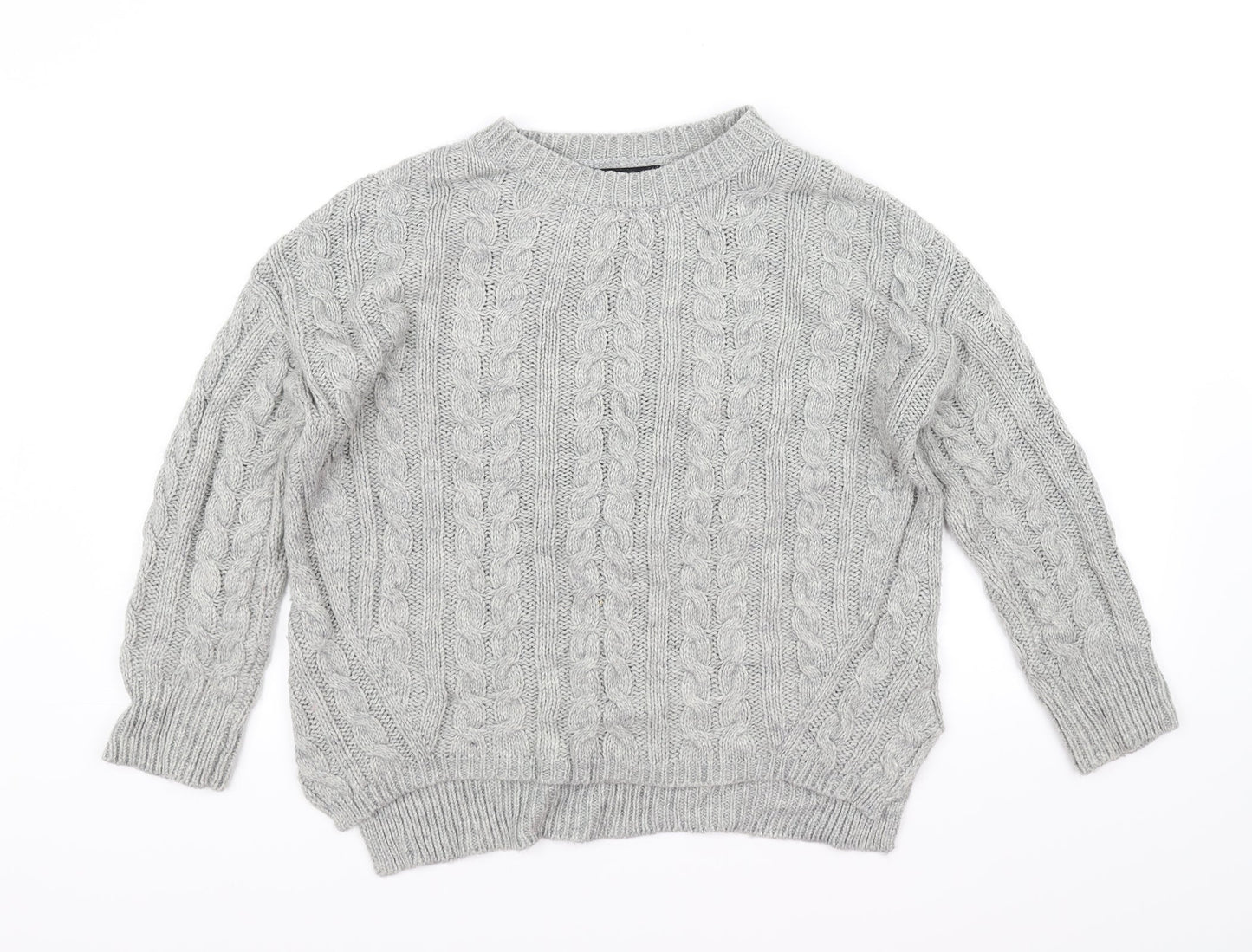 Atmosphere Womens Grey   Pullover Jumper Size S