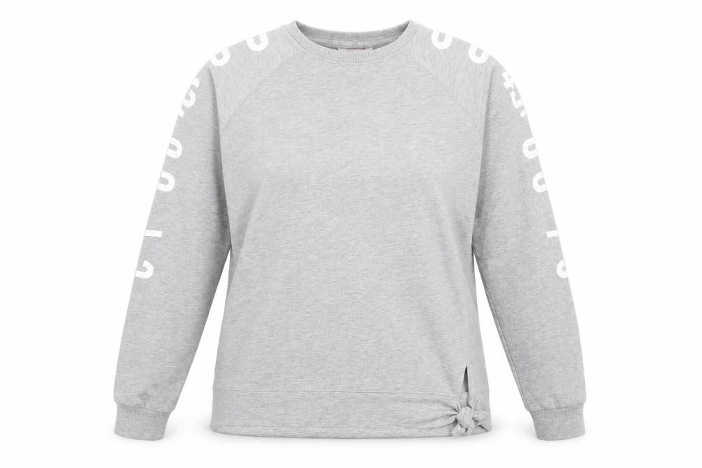 Miss E-vie Womens Grey   Pullover Jumper Size 14