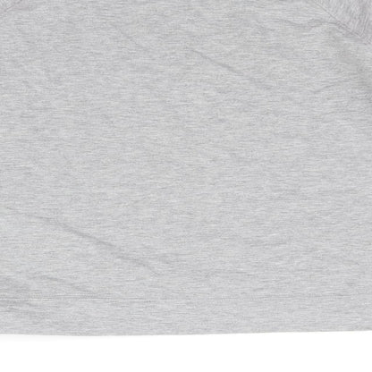 Brand and care label for Miss E-vie women’s grey jumper, size UK 14